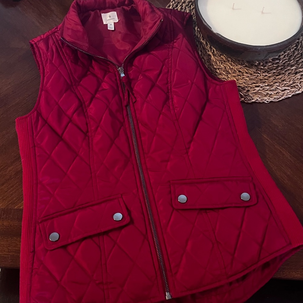 Red Vest. Size XS